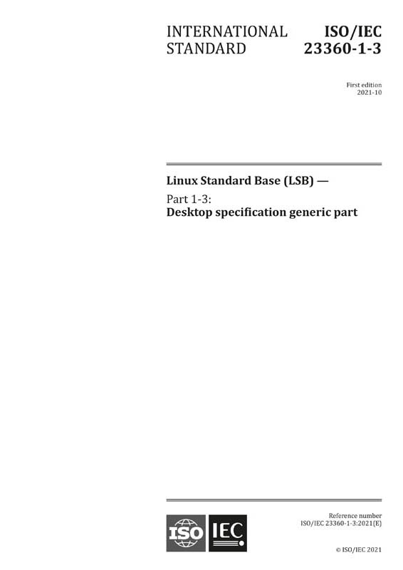 Cover ISO/IEC 23360-1-3:2021